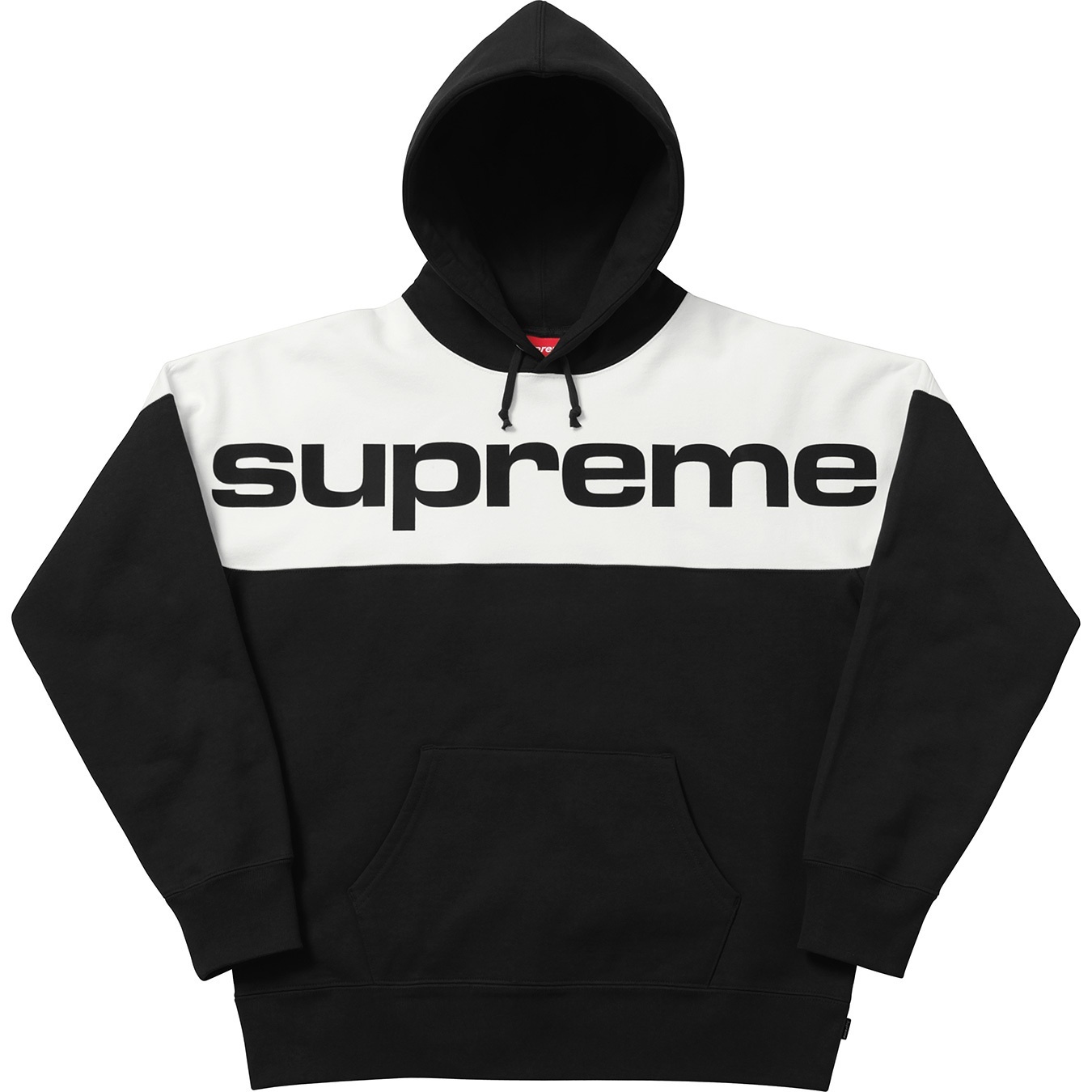 Blocked Hooded Sweatshirt view 6